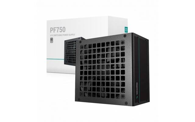 FUENTE DEEPCOOL 750W REALES 80 PLUS- MODELO PF750D-HA