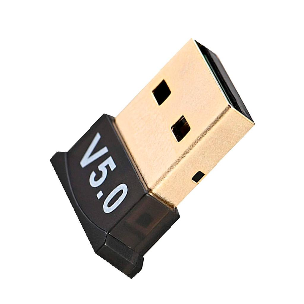 ADAPTADOR BLUETOOTH USB 5.0 AUDIO AURICULARES PARLANTES PC NOTEBOOK LAPTOP  T04044