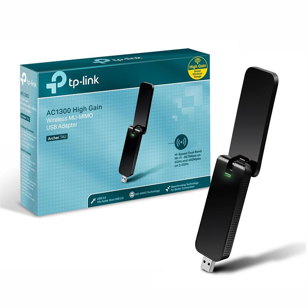 TP-LINK TARJETA USB RED AC1300 ARCHER 867MB 5G DUAL USB T4U  ANTENA