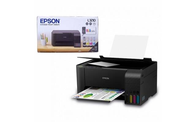 Impresora Epson Multifuncion L3210 Nueva. Modelo L3210 EcoTank. 