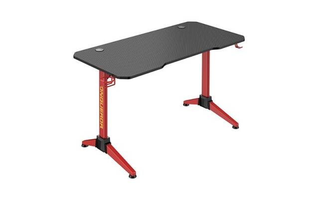 Escritorio gamer RGB Brateck rojo GMD03-1