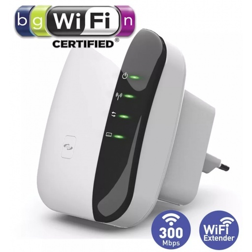 ROUTER REPETIDOR EXTENSOR WIFI 300MBPS WIRELESS-N  T04672
