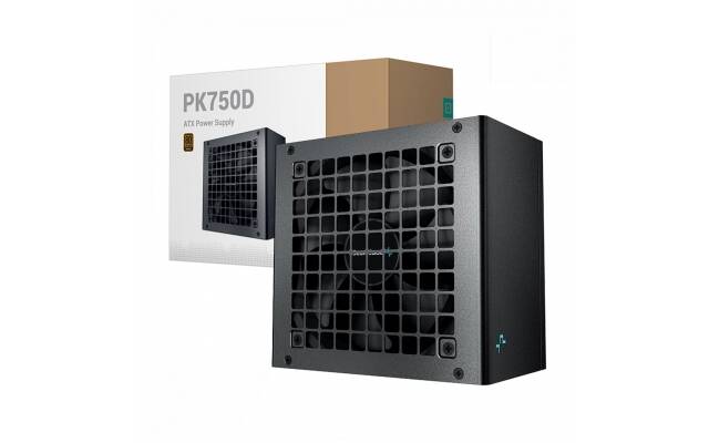 FUENTE DEEPCOOL 750W REALES 80 PLUS - MODELO PK750D