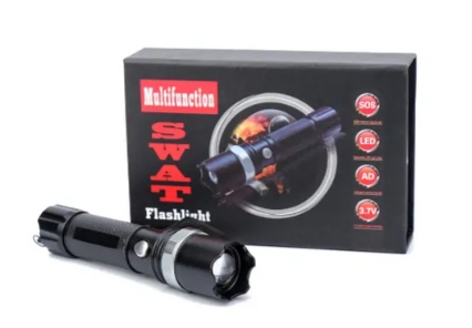 Linterna Táctica Led Aluminio 400 m 500 Lumens SKU 2503