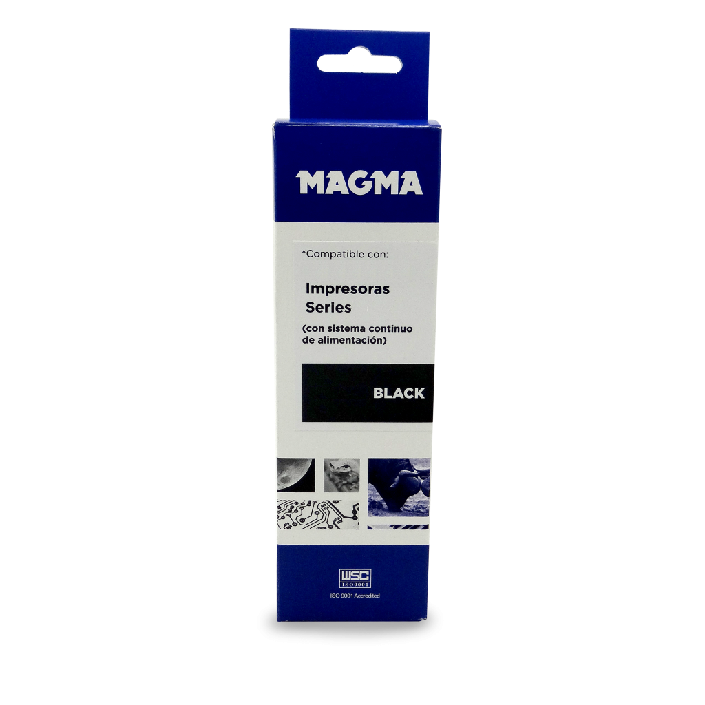 TINTA MAGMA 100ml COLORES PARA EPSON BOTELLA CAJA BLACK