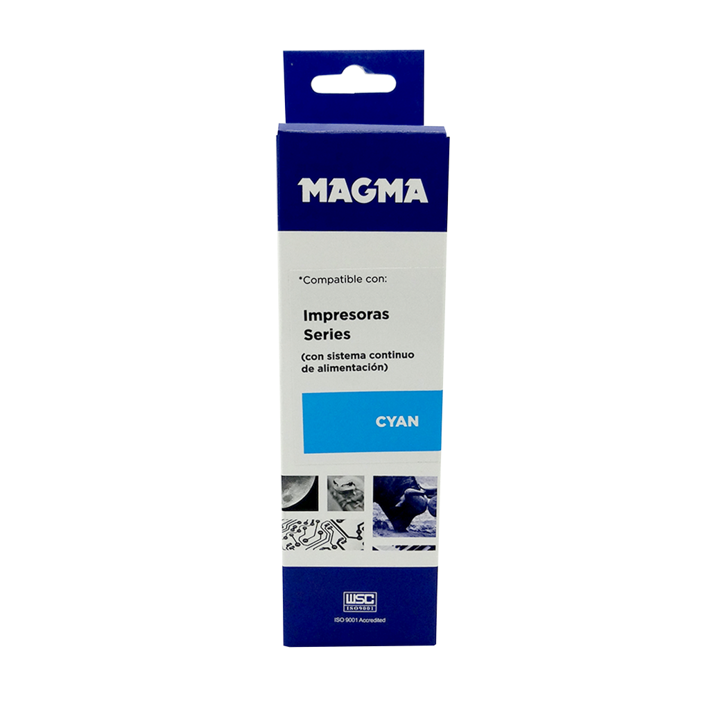 TINTA MAGMA 100ml COLORES PARA EPSON BOTELLA CAJA CYAN