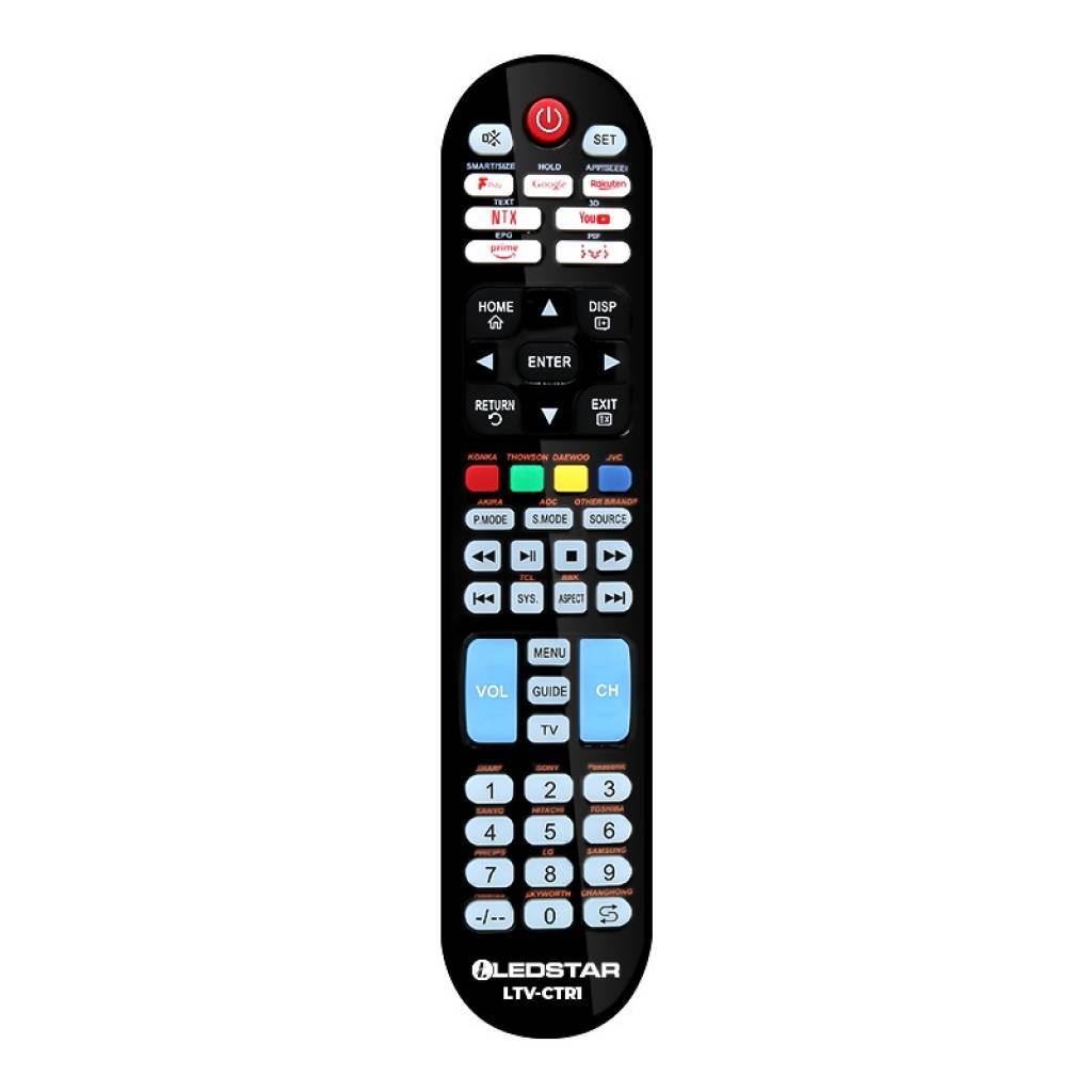 CONTROL REMOTO UNIVERSAL TV SMART LEDSTAR MODELO LTV-CTR1