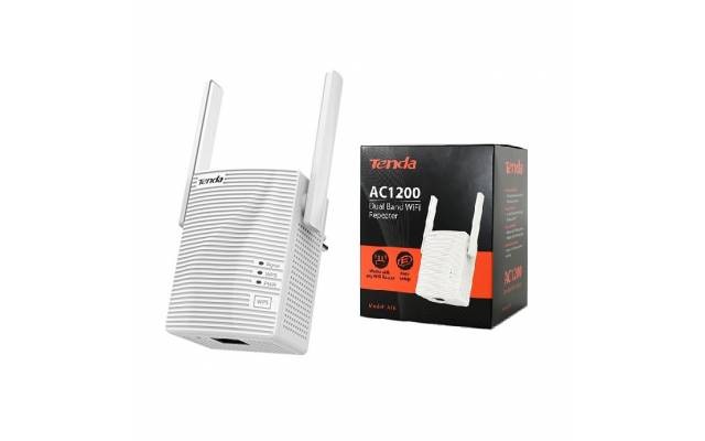 RANGE EXTENDER DUAL BAND  TENDA 867MB MODELO A18  2 ANTENAS