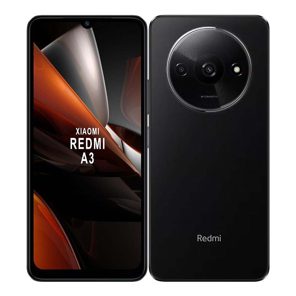 CELULAR XIAOMI REDMI A3  6,71'' 4G 3GB 64GB BLACK