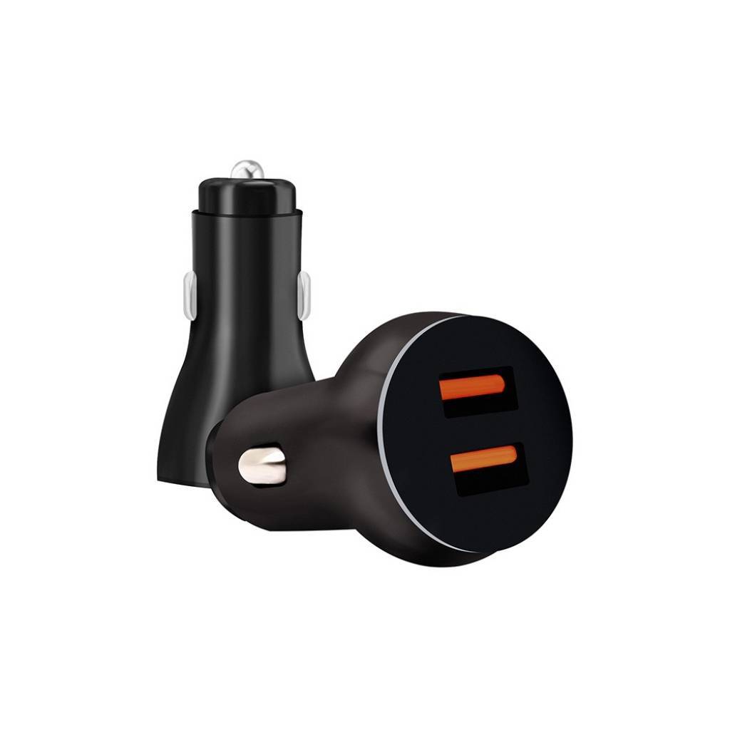 CARGADOR TREQA 12V/24V 3.1A DOS USB  CC-323