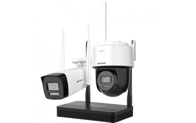 HIKVISION EASY LINK WI-FI KIT NVS + 2 CAMARAS 2MP 