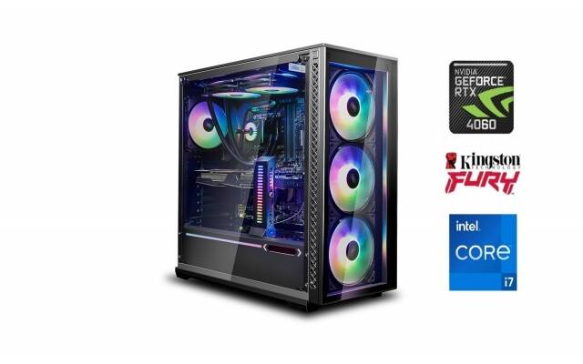 Equipo Gamer Core i7 14700F, 32GB, 1TB NVMe, RTX 4060 8GB Equipo armado.