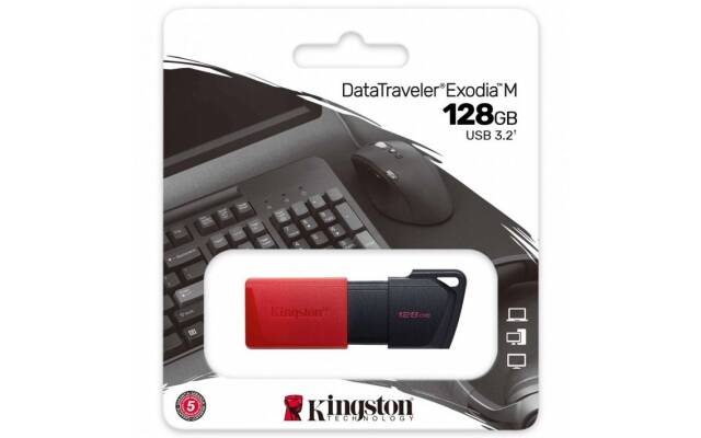 Pendrive Kingston DTXM 128GB USB 3.2 Modelo DataTraveler Exodia