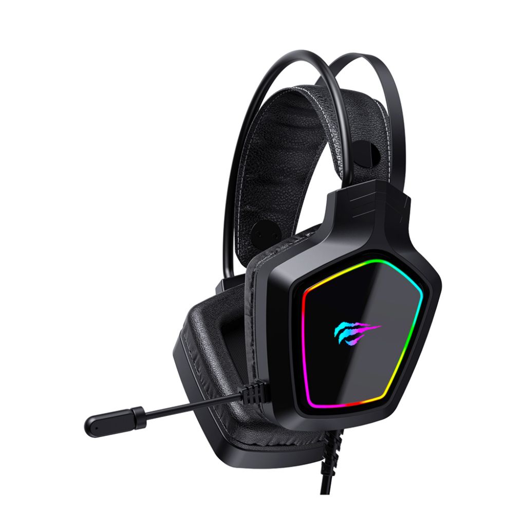 AURICULAR GAMER RGB CON MICROFONO RETROILUMINADO HAVIT HV-H656D