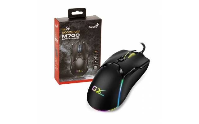Mouse Gamer Genius Scorpion M700 Sensor optico.