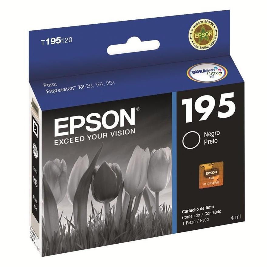 CARTUCHO ORIGINAL EPSON T195120 negro