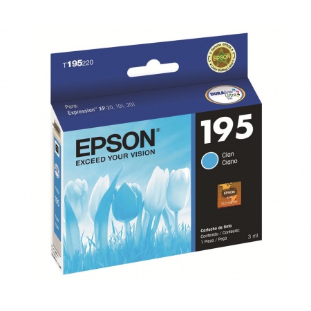 CARTUCHO ORIGINAL EPSON T195220 cyan