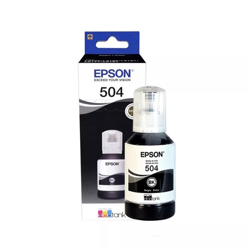 BOTELLA DE TINTA ORIGINAL EPSON T504120 negro