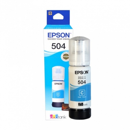 BOTELLA DE TINTA ORIGINAL EPSON T504220 cyan