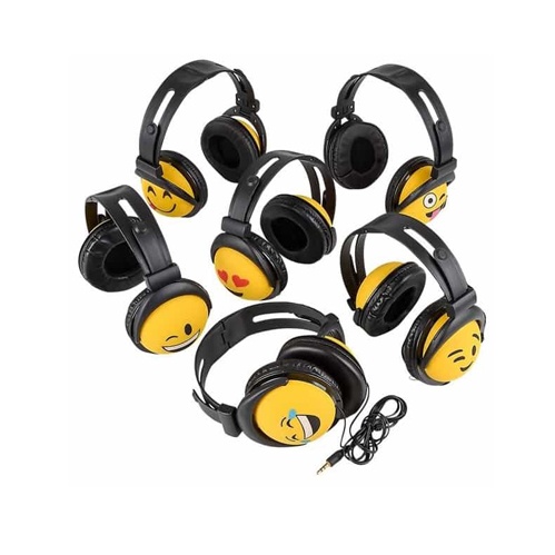AURICULAR CON CABLE EMOJIS LEDSTAR