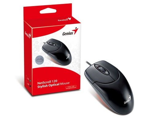 MOUSE GENIUS NET SCROLL 120 USB NEGRO