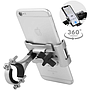 SOPORTE CELULAR MOTO BICICLETA MONOPATIN UNIVERSAL DE ALUMINIO T03683