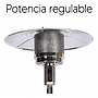 ESTUFA DE EXTERIOR TIPO HONGO XION XI-GAS33