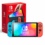 CONSOLA NINTENDO SWITCH OLED NEON AZUL Y ROJO