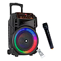 PARLANTE ACTIVO 15" CON MICROFONO Y CONTROL REMOTO